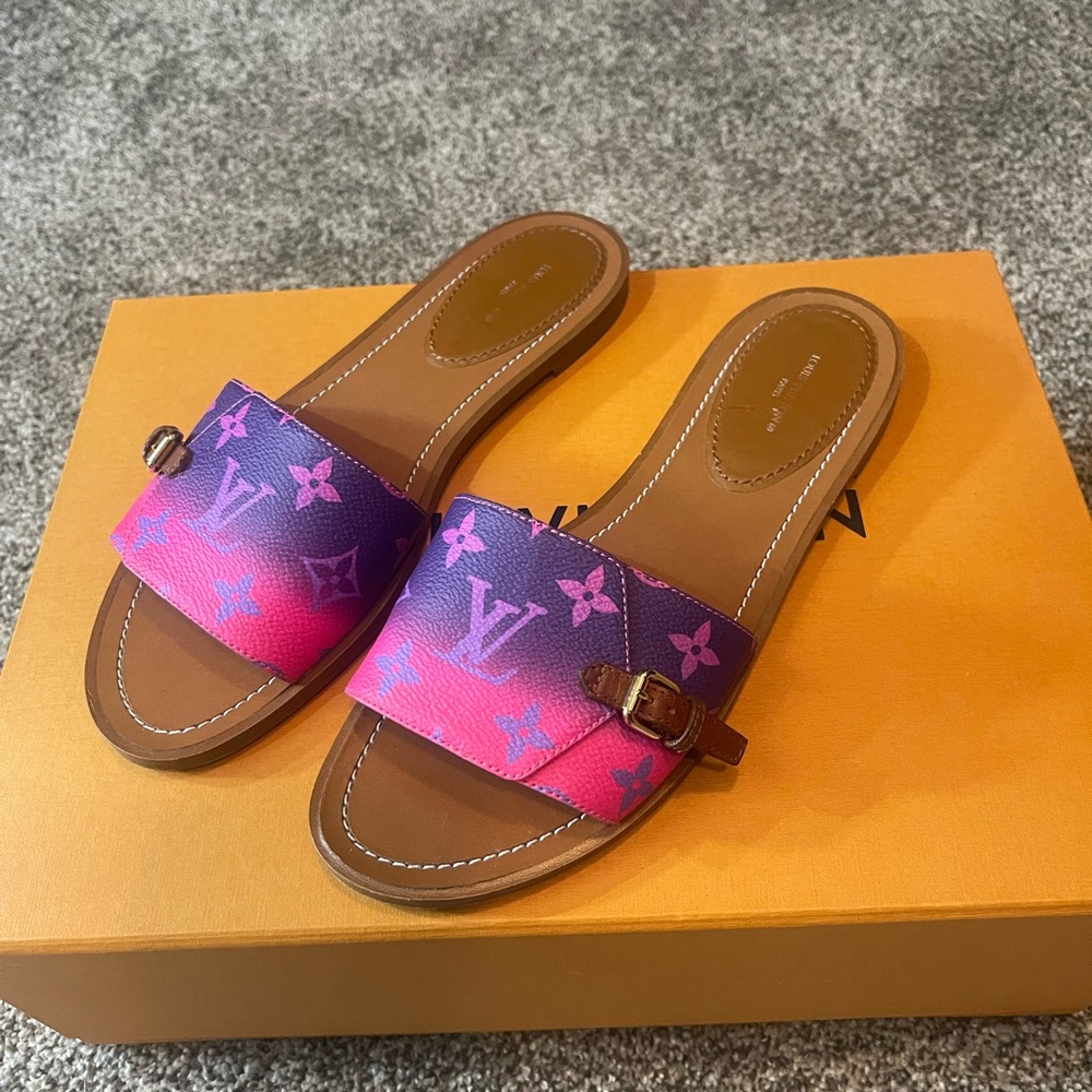 Authentic Louis Vuitton Mule Sandals